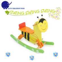 Klassische Fahrt auf Tiere Spielzeug Biene Kinder Schaukelpferd
